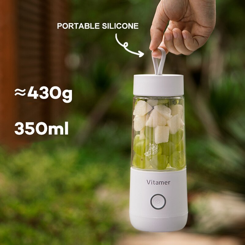 Portable Blender Electric Juicer 350ml