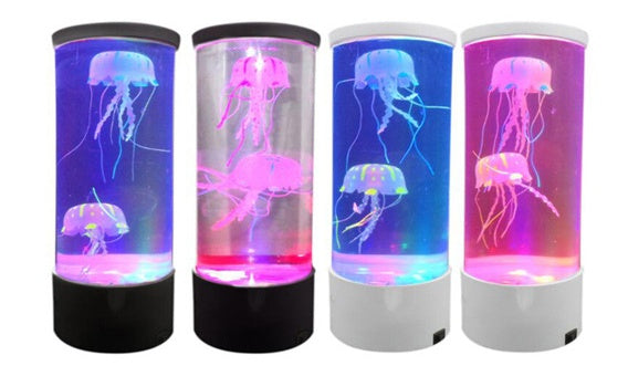 LED Jellyfish Aquarium Lamp Night Light