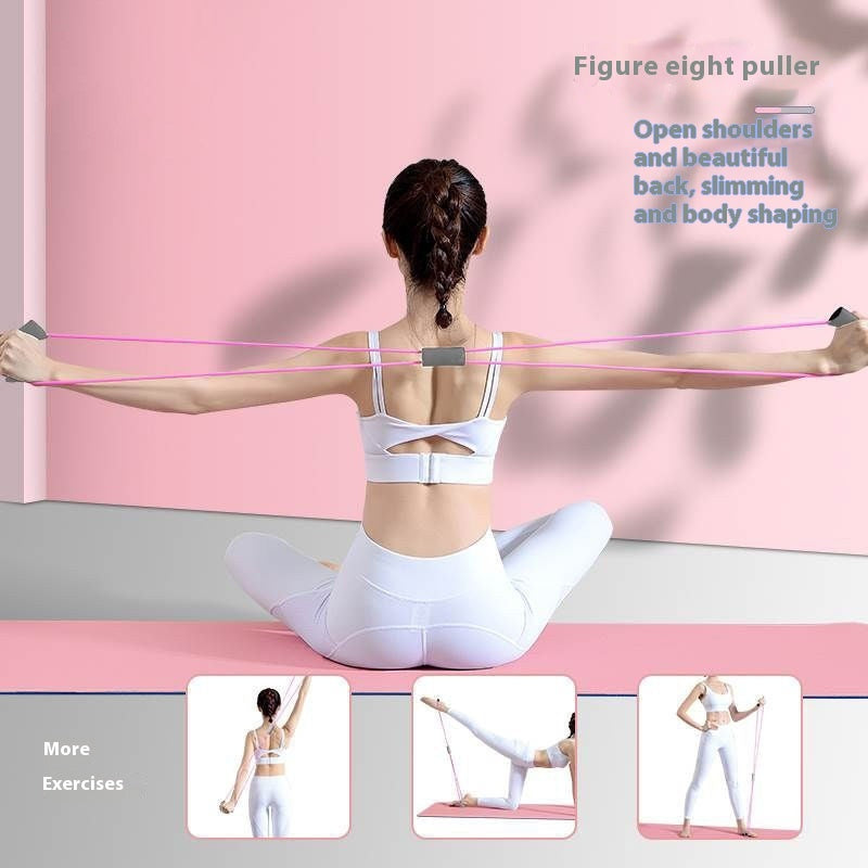 Yoga Four Piece Set Foot Pedaling And Leg Stretching Beauty Device