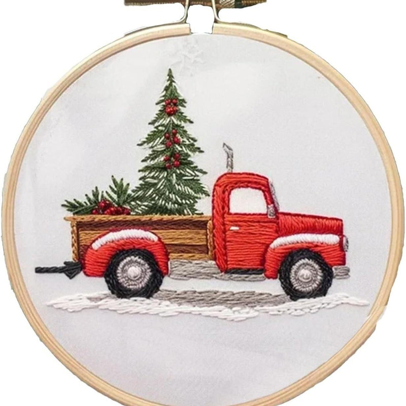 Cross-border New Embroidery Christmas Embroidery KIT