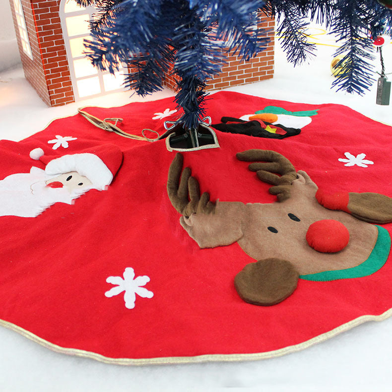 Christmas Tree Skirt High Grade Hotel Christmas Decoration Tree