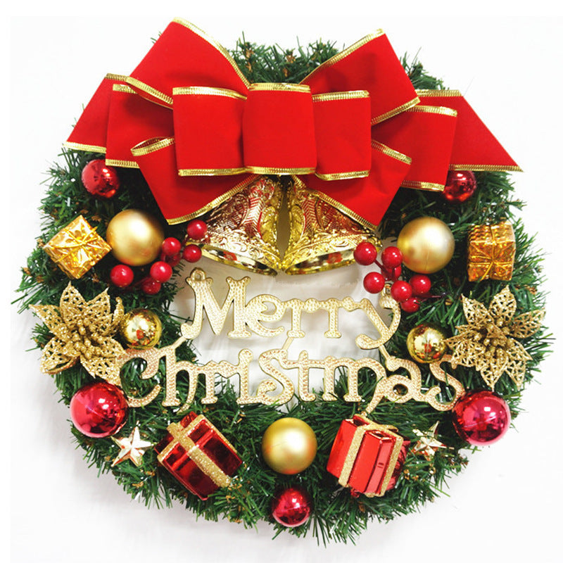 Christmas Wreath Clover Natural Pine Decorative