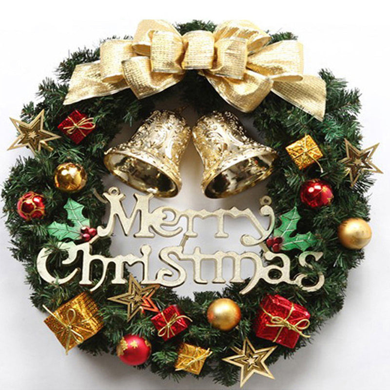 Christmas Wreath Clover Natural Pine Decorative