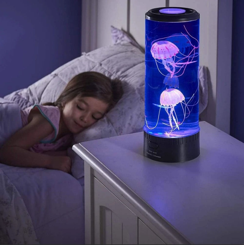 LED Jellyfish Aquarium Lamp Night Light