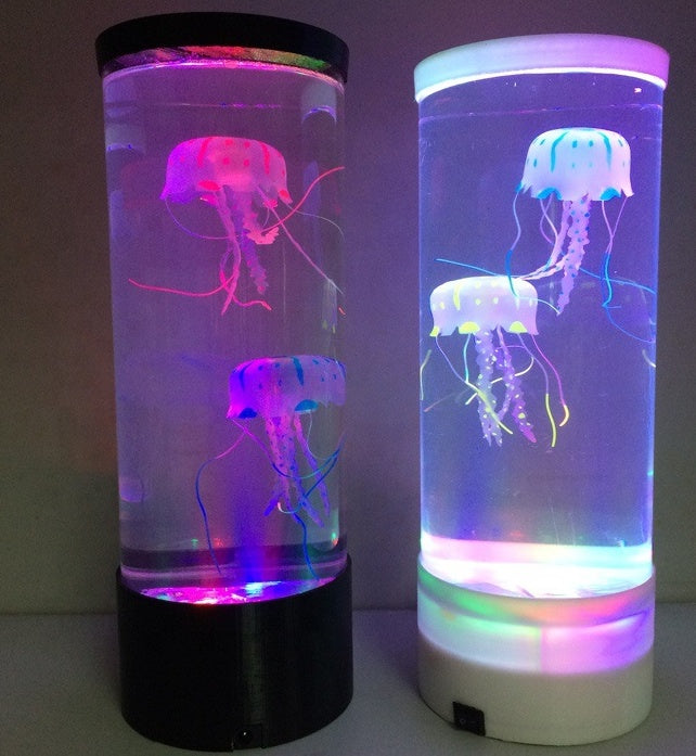 LED Jellyfish Aquarium Lamp Night Light