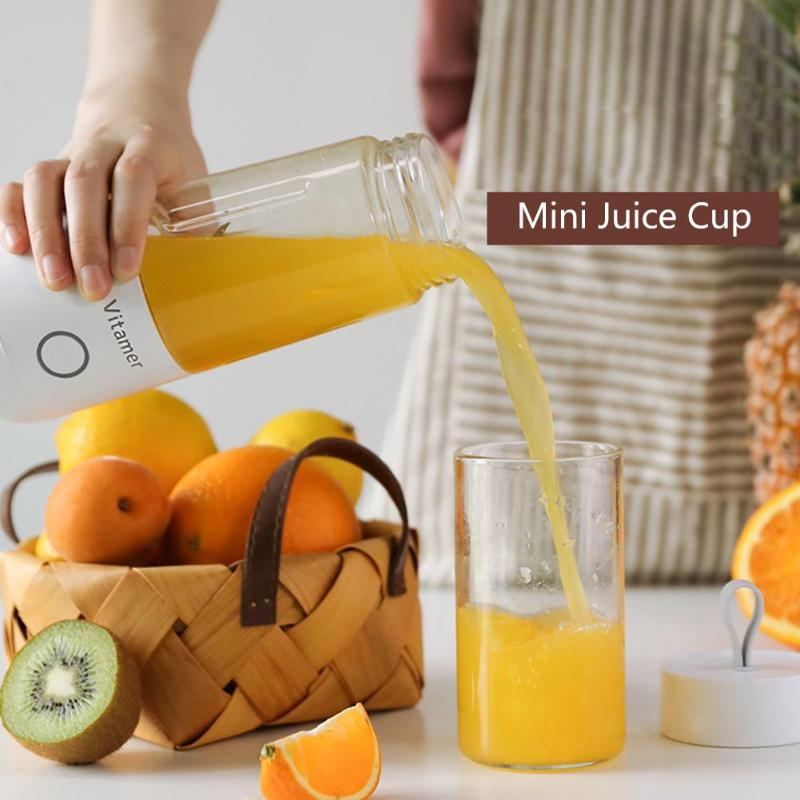 Portable Blender Electric Juicer 350ml