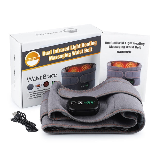 Affodably™ Electric Heating Massage Belt Decompression