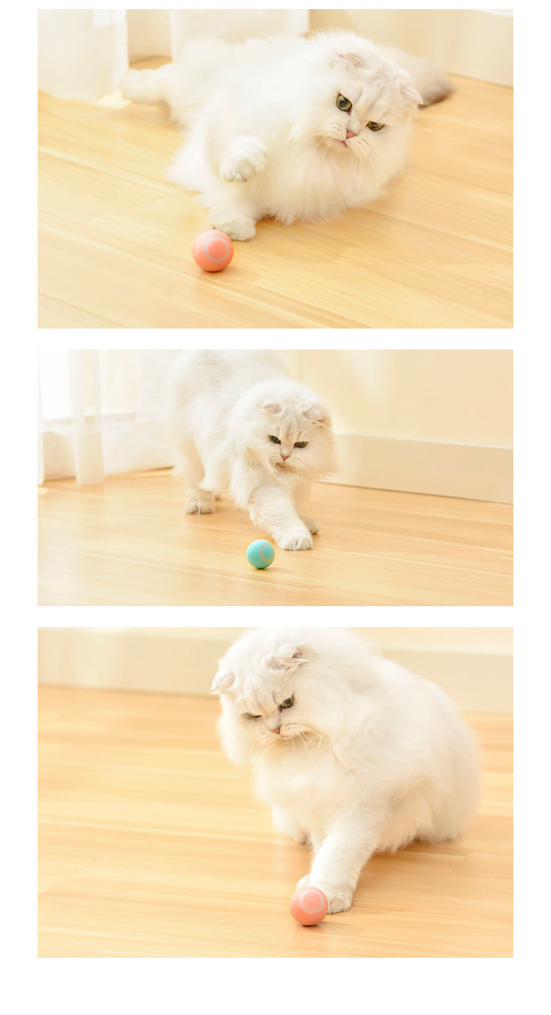 Cat Gravity Intelligent Rolling Ball Tease Toy for Pet