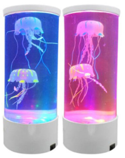 LED Jellyfish Aquarium Lamp Night Light