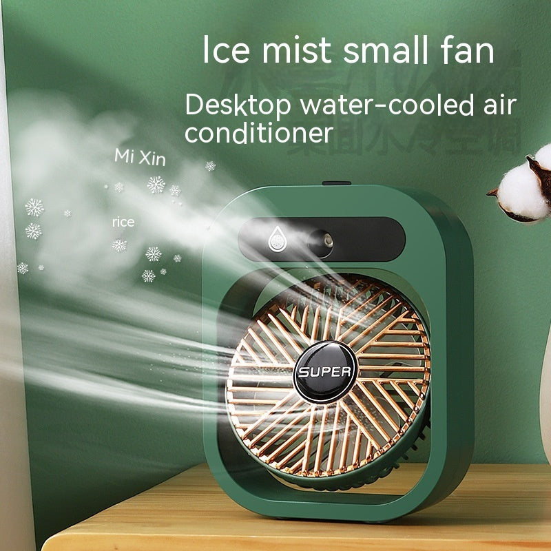 Air Conditioning Fan Desk Misting Fan Humidifier