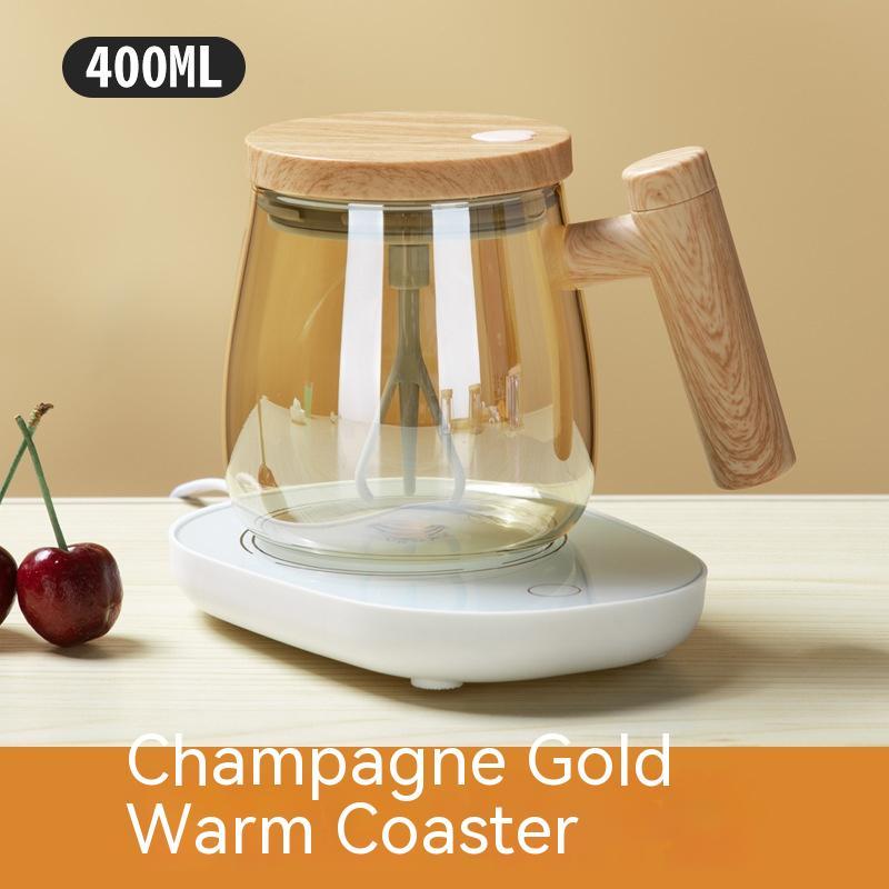 400ML Self Stirring Coffee Mug  Electric Mixing Glass Coffee CupHigh Speed Fast Automatic Coffee Cup For Gyms Dining Room Kitchen Gadgets