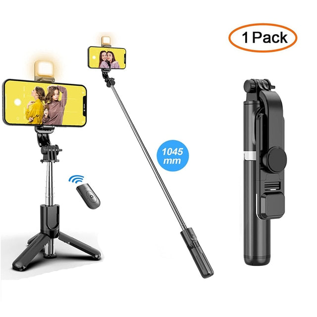 Affodably™ Wireless Bluetooth Selfie Stick Tripod