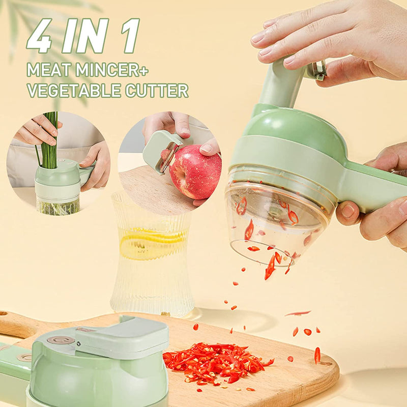 Affodably™ 4 In1 Electric Vegetable Cutter