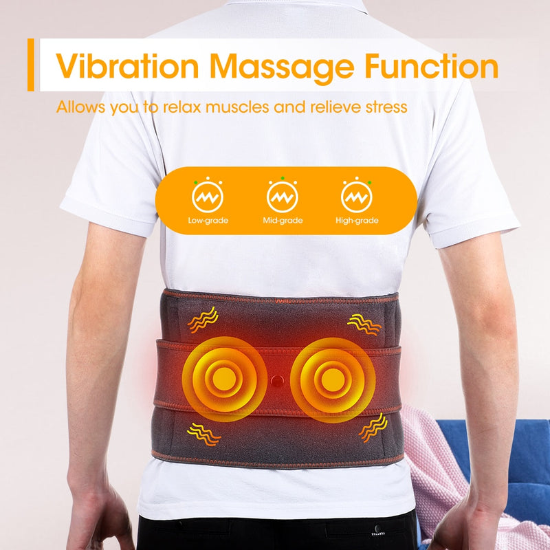 Affodably™ Electric Heating Massage Belt Decompression