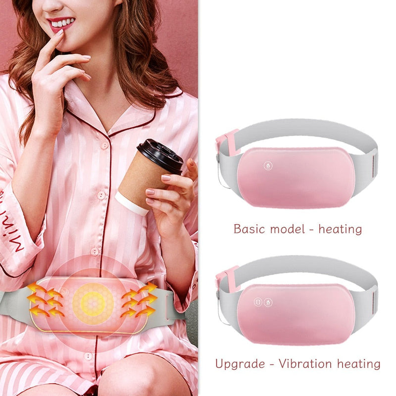 Affodably™ Electric Heated Hot Compress Belt Massager