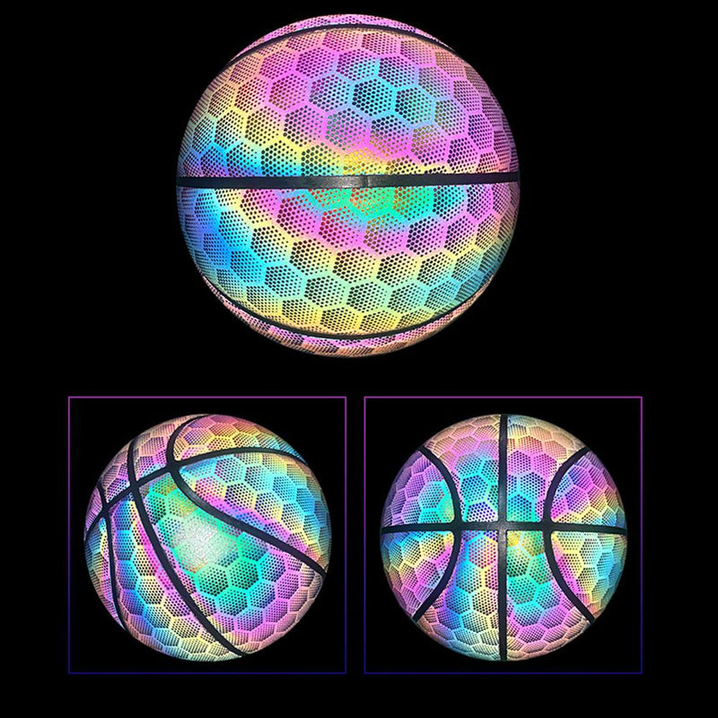 Affordably™ Glowing Reflective Basketball