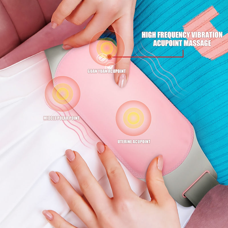 Affodably™ Electric Heated Hot Compress Belt Massager