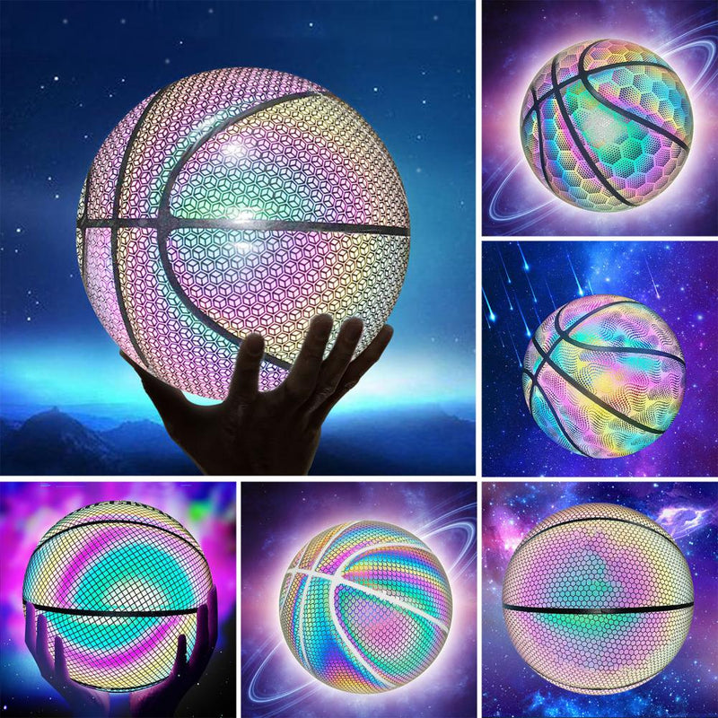 Affordably™ Glowing Reflective Basketball