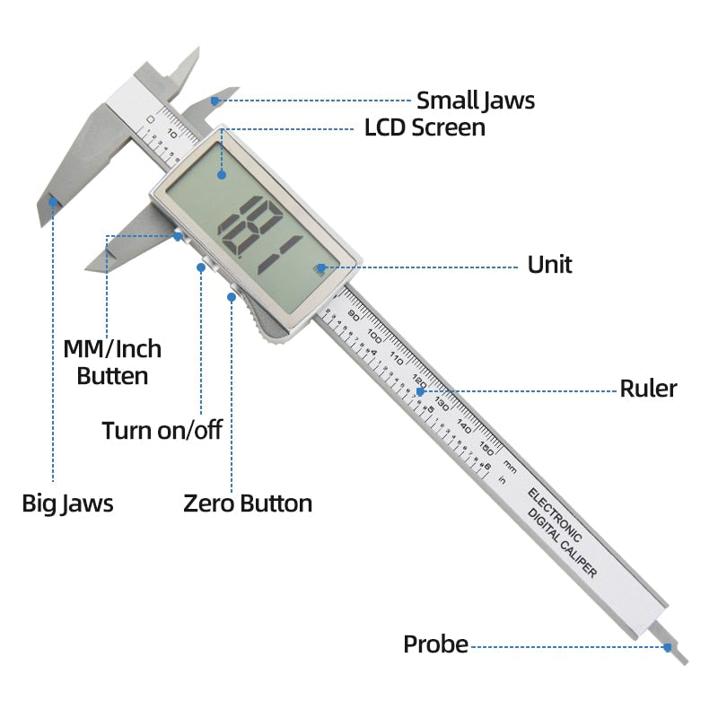 Affordably™ Digital Caliper