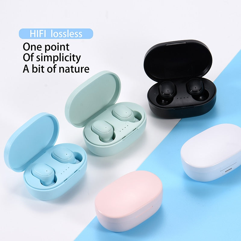 Affodably™ Candy Colored Wireless Bluetooth  Earphones