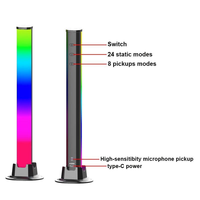 Affodably™ Sound Control LED lamp