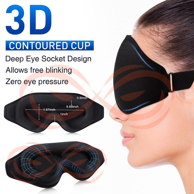 Affodably™ 3D Contoured Cups Sleeping Eye Mask